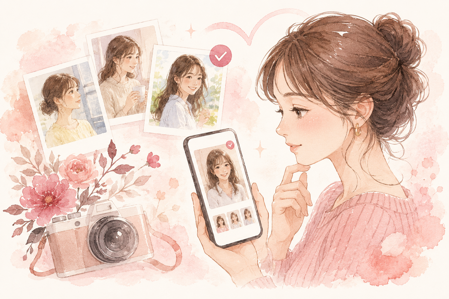 マッチングアプリのプロフィール写真のコツ｜いいねが増える撮り方・選び方