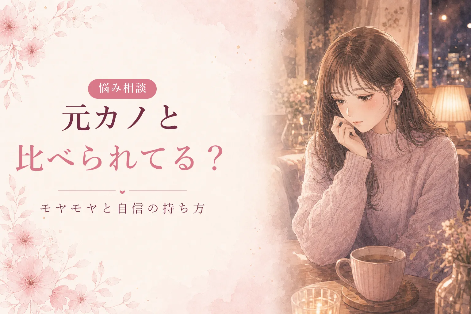 元カノと比べられている気がするとき｜モヤモヤの正体と自信の持ち方