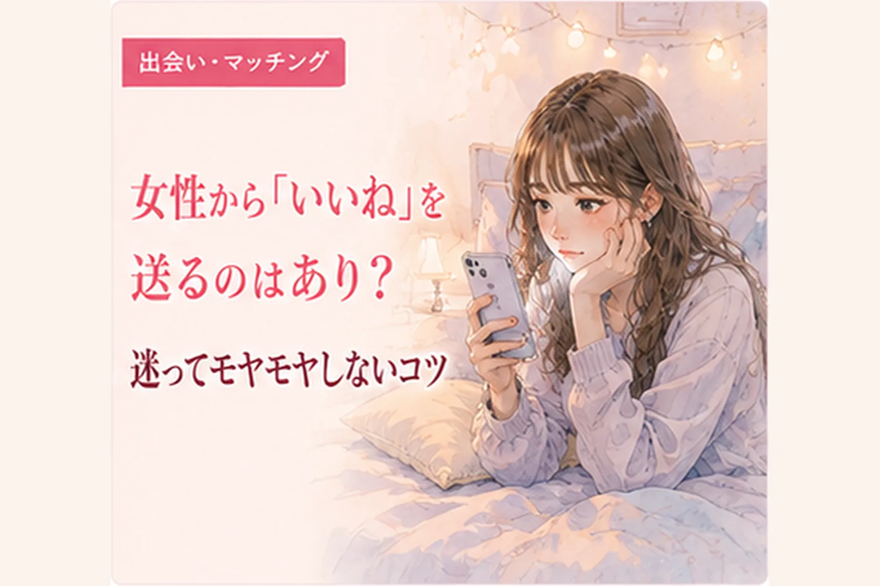 女性から「いいね」を送るのはあり？返ってきやすい送り方