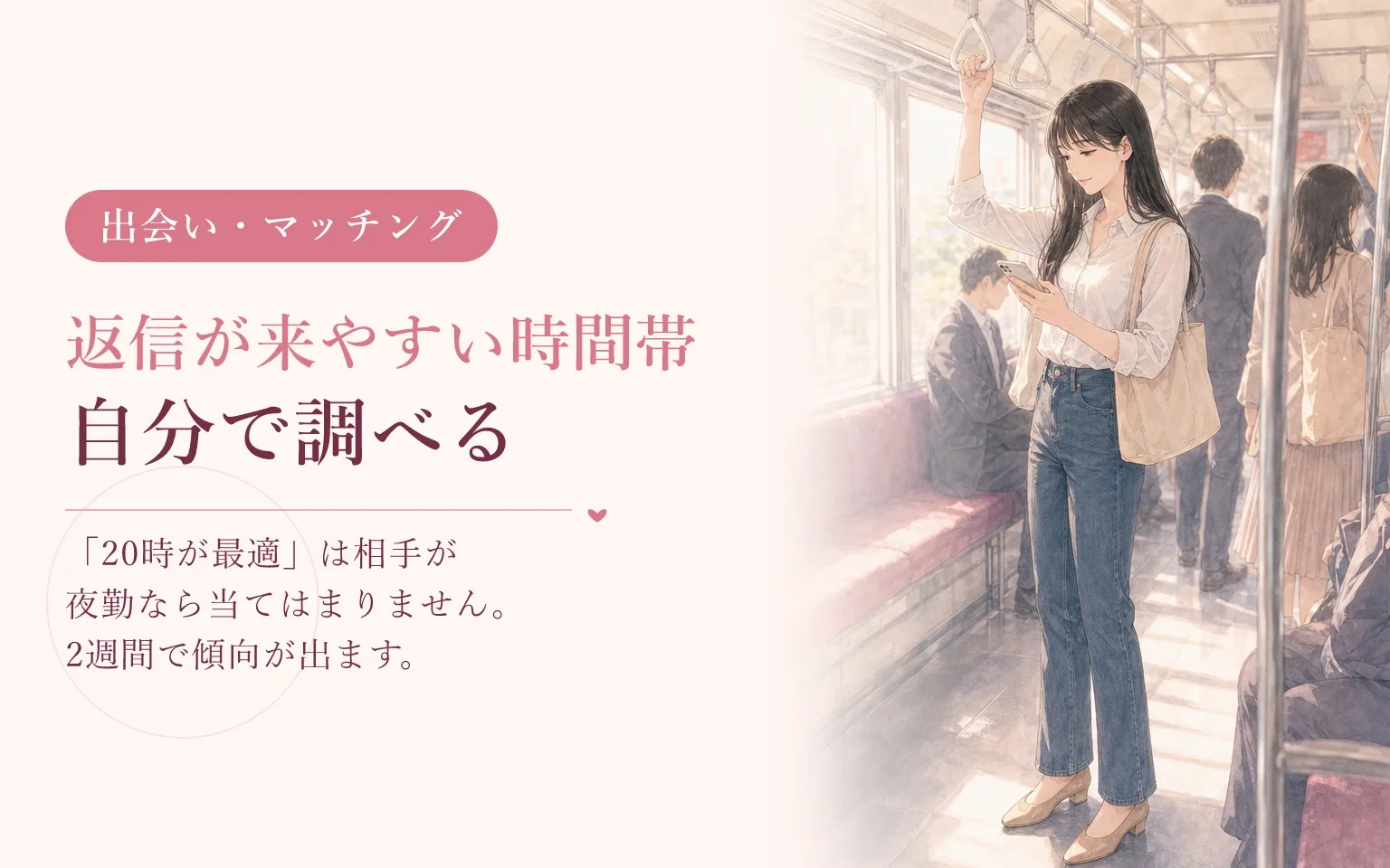 返信が来やすい時間帯を、自分で検証する方法