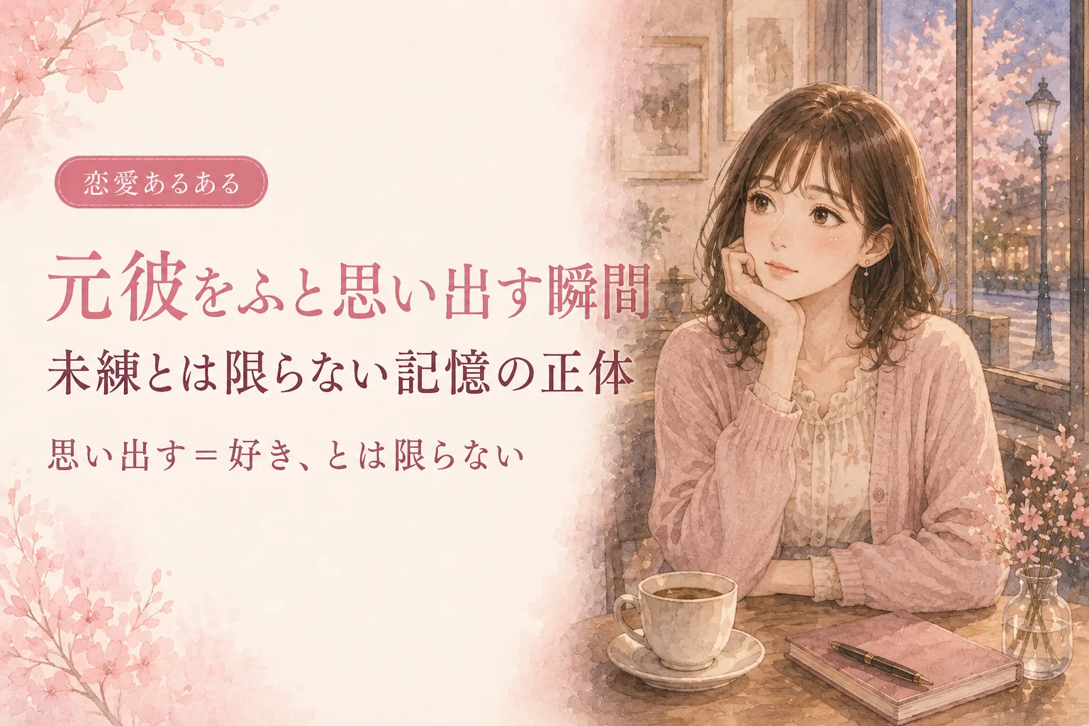元彼をふと思い出す瞬間｜未練とは限らない記憶の正体