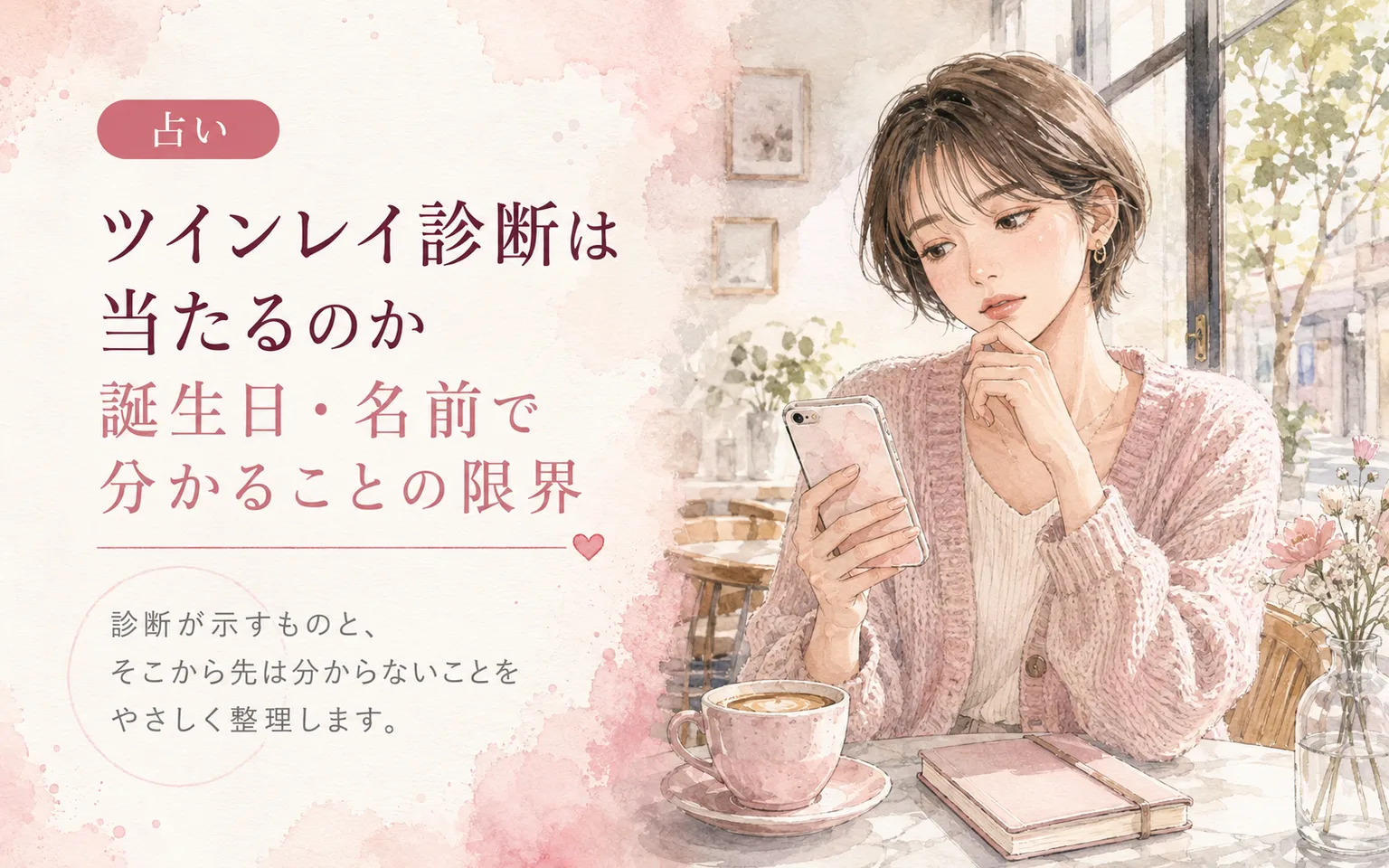 ツインレイ診断は当たるのか｜誕生日・名前で分かることの限界