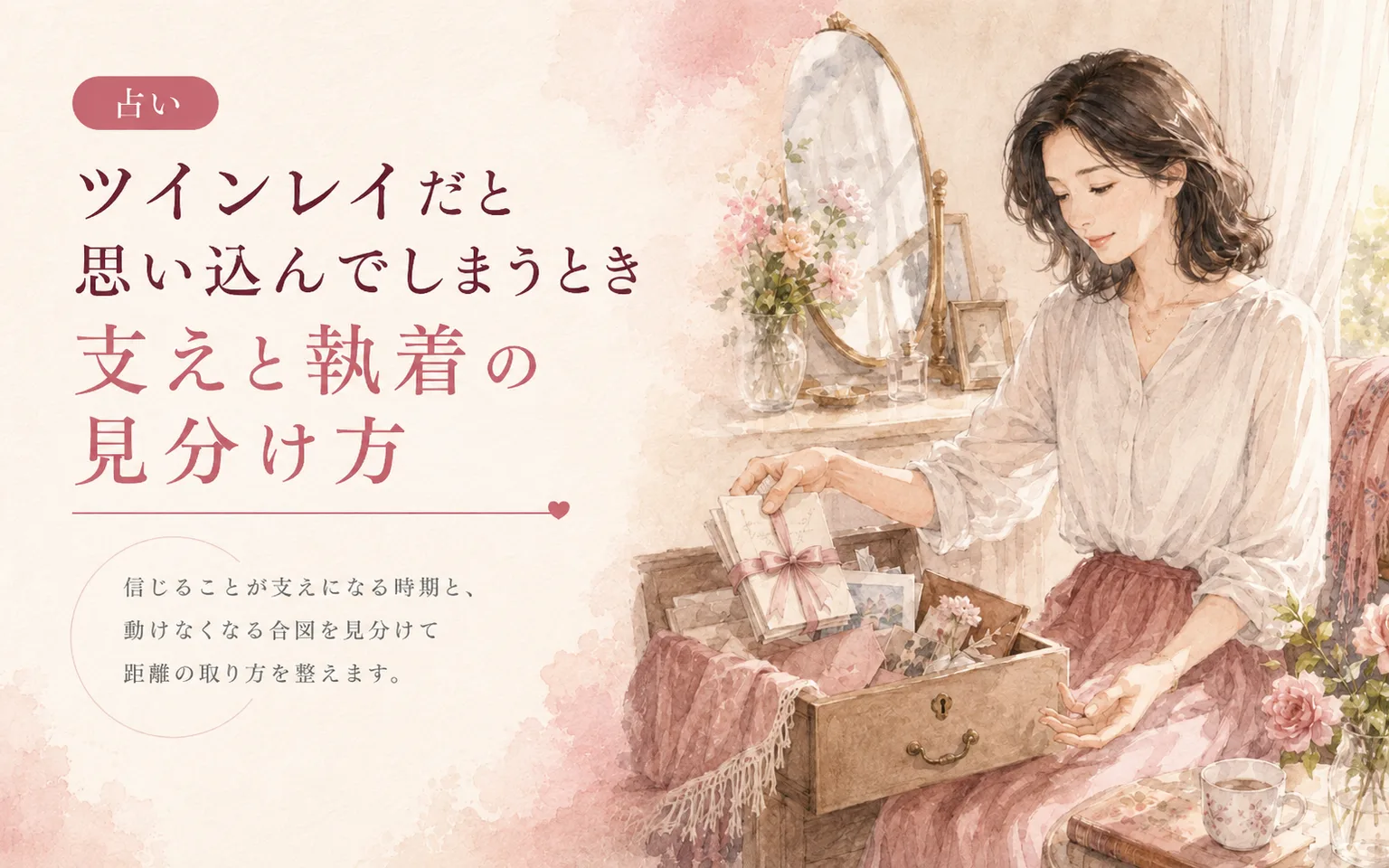 ツインレイだと思い込んでしまうとき｜支えと執着の見分け方